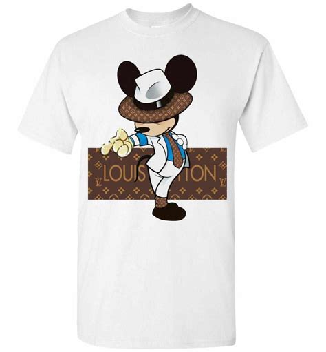 louis vuitton red hawaiian shirt|t shirt Louis Vuitton mickey.